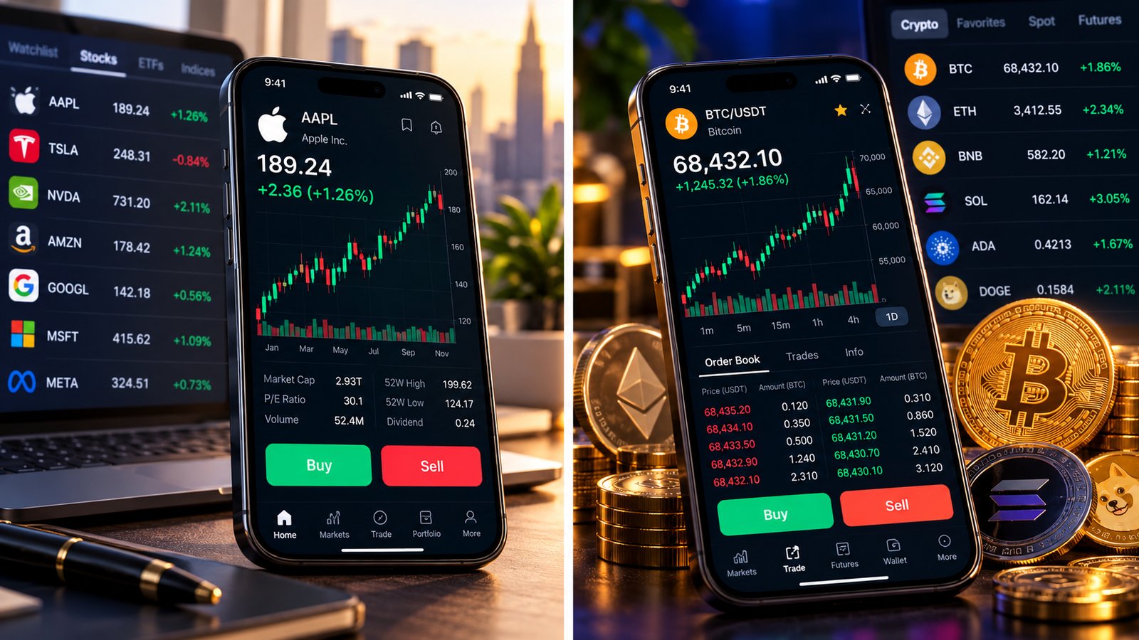 Clara Medralorio — desktop and mobile trading terminal